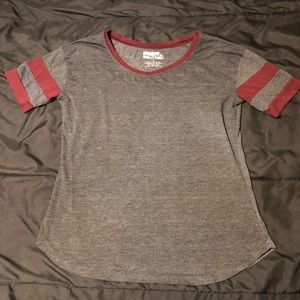 Charcoal Football T-Shirt